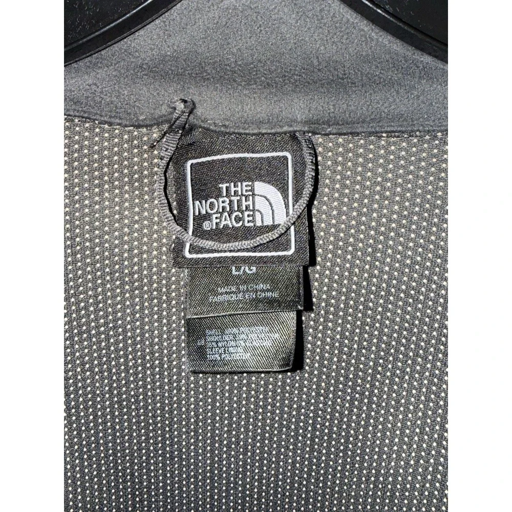 The North Face Black Fleece Soft Shell Full‎ Zip Jacket Men Size Large